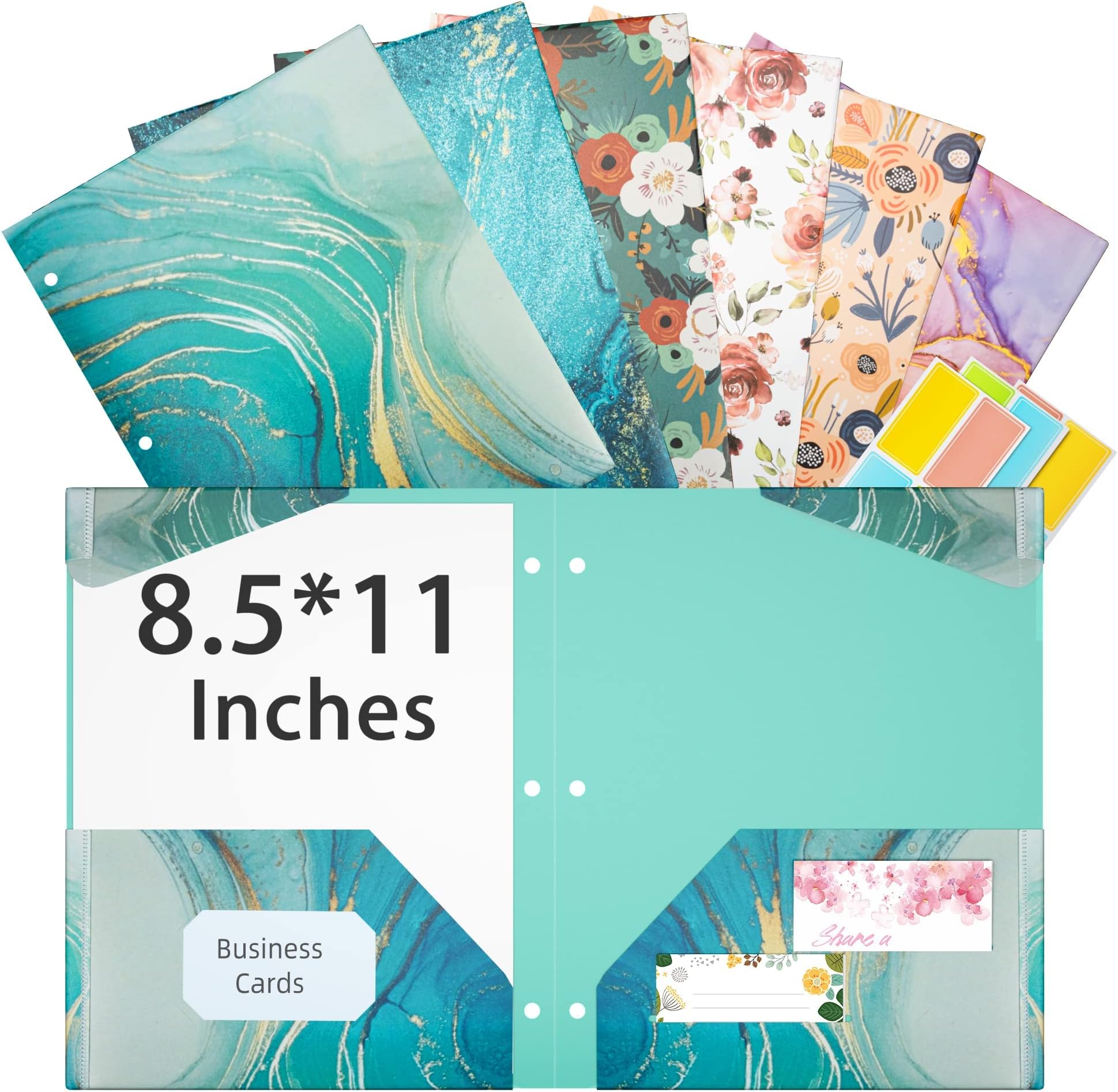 Decorative Paper File Folders
