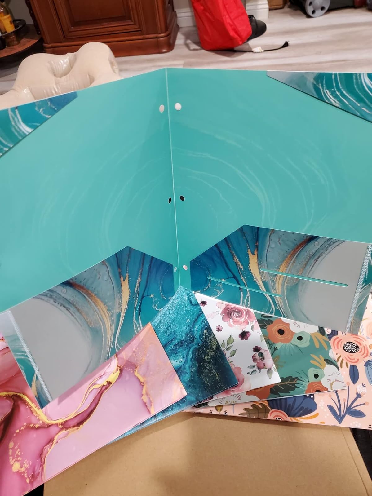 Decorative Paper File Folders