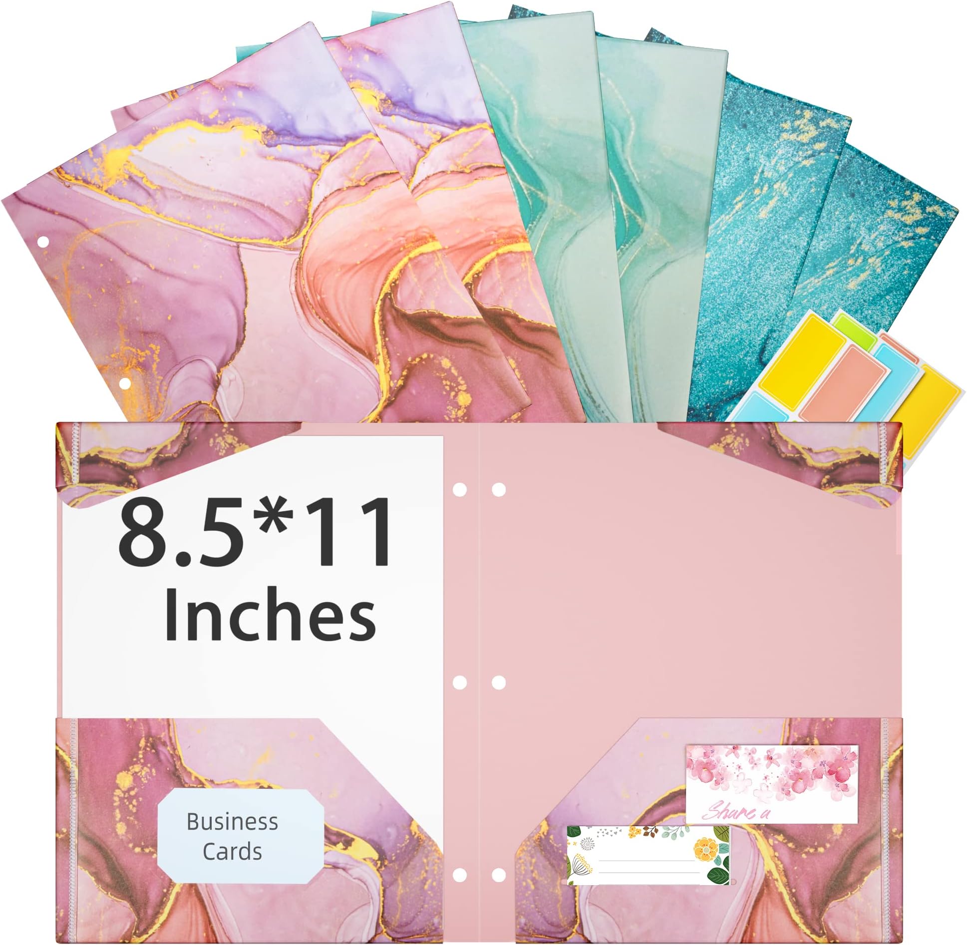 Decorative Paper File Folders