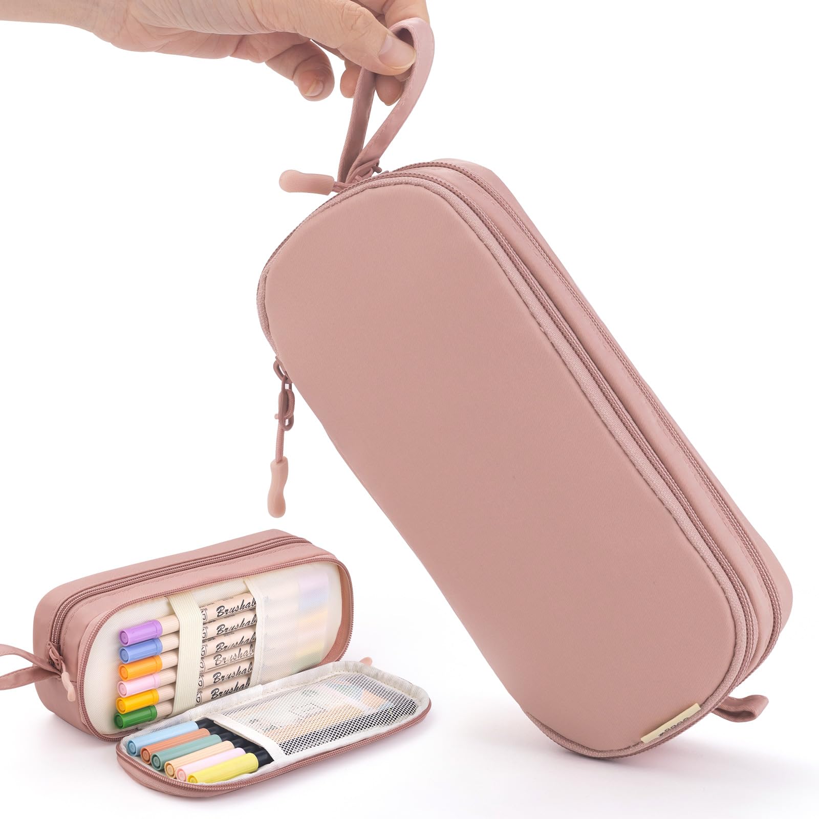 Pink Fabric Pencil Case