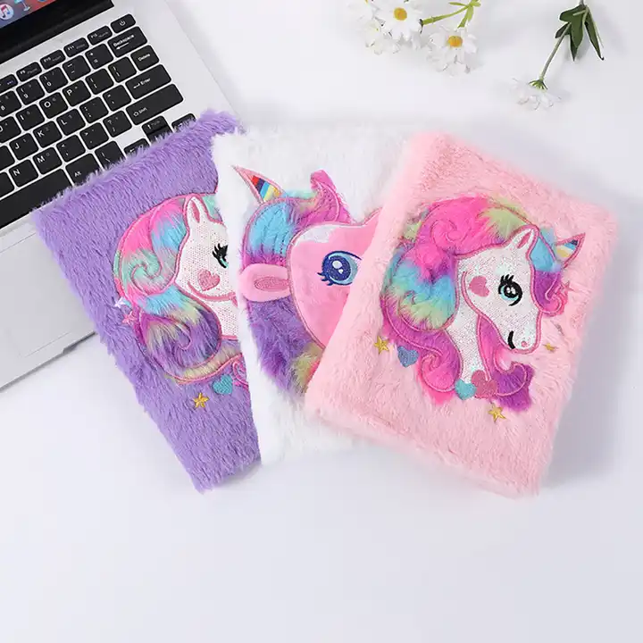 Unicorn Plush Notebooks
