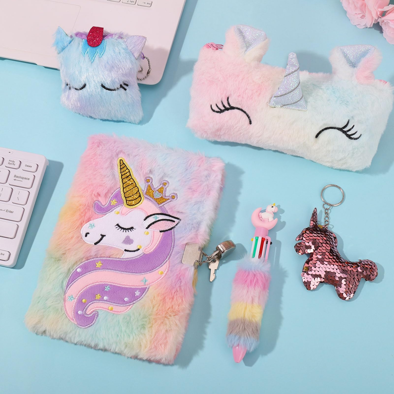 Unicorn Plush Notebooks