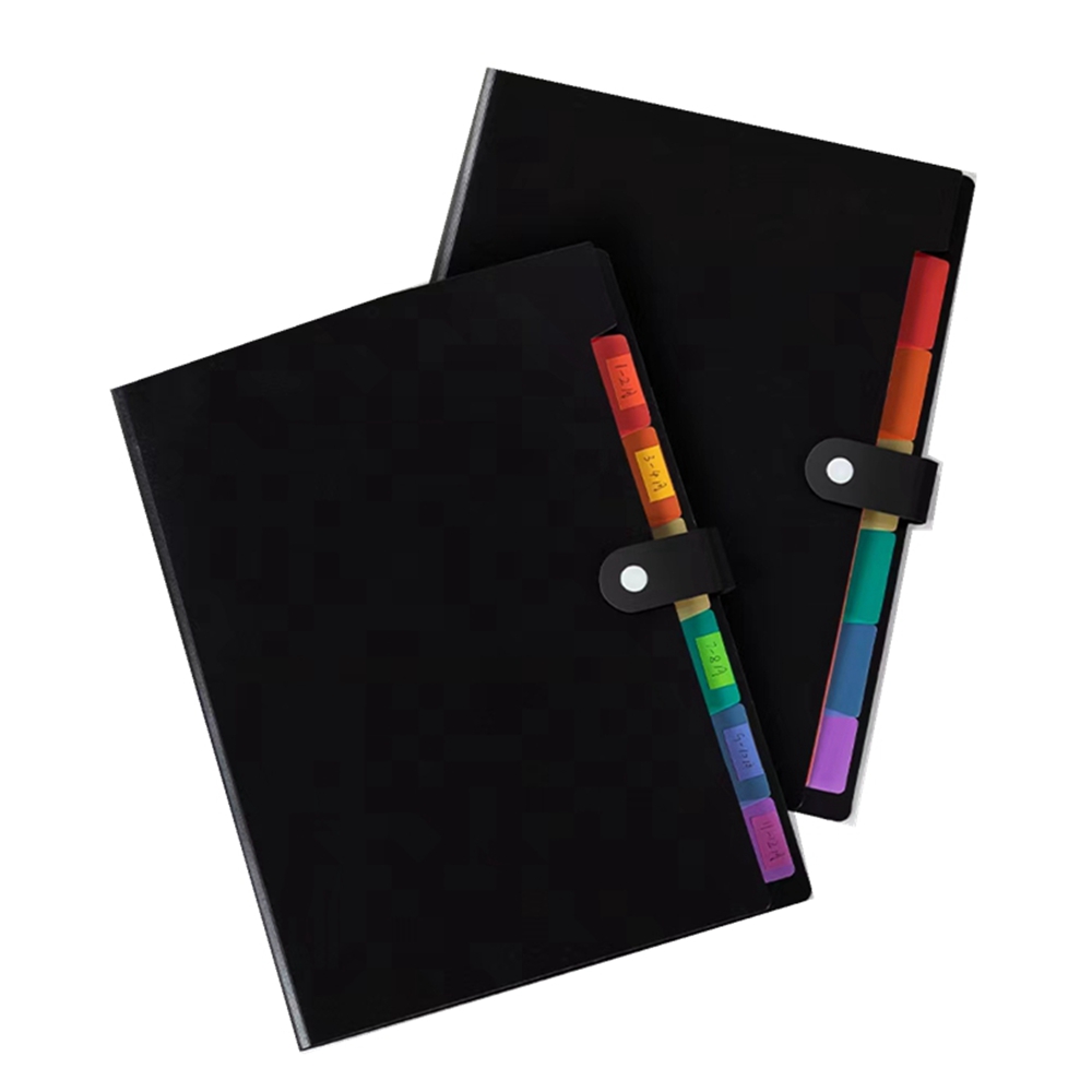 6 Compartments Colorful File Organizer
