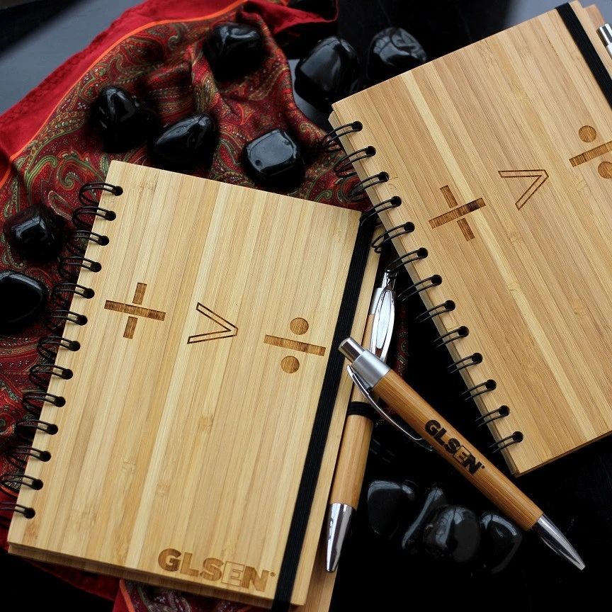 Wooden Engraved Notebooks