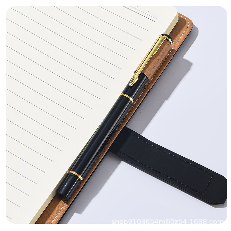 Starry Black Lock Diary