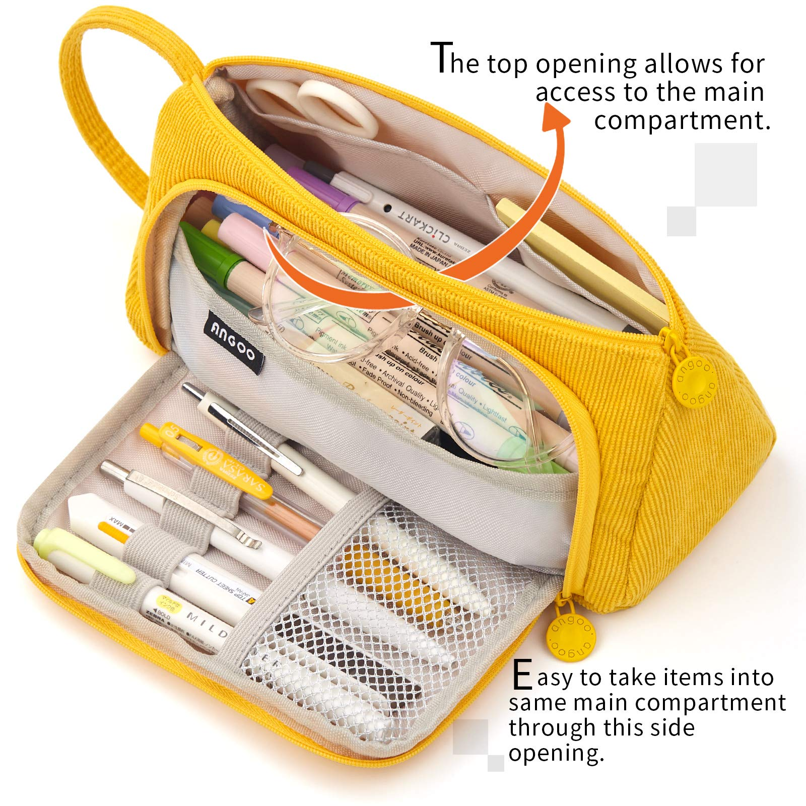 Yellow Pencil Case