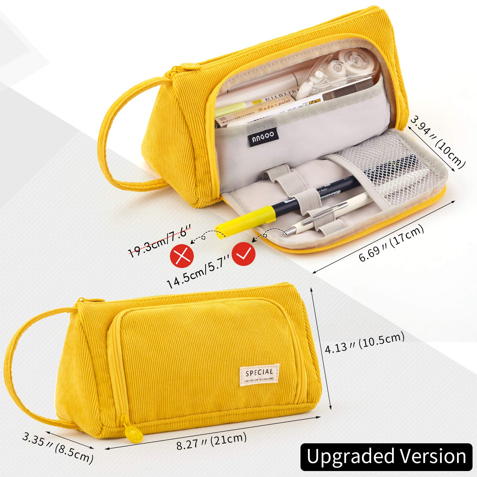 Yellow Pencil Case