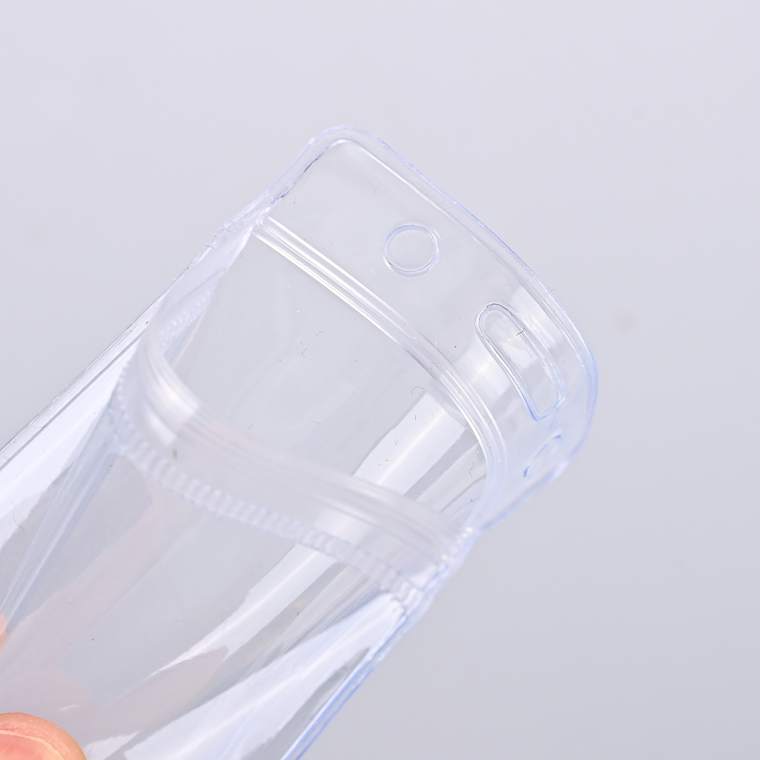 Clear Plastic ID Badge Holders