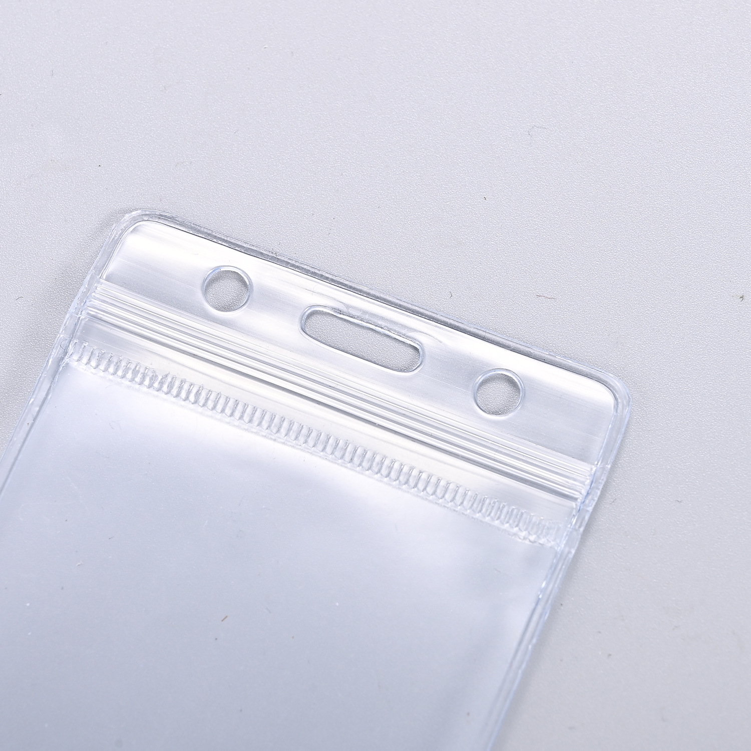 Clear Plastic ID Badge Holders