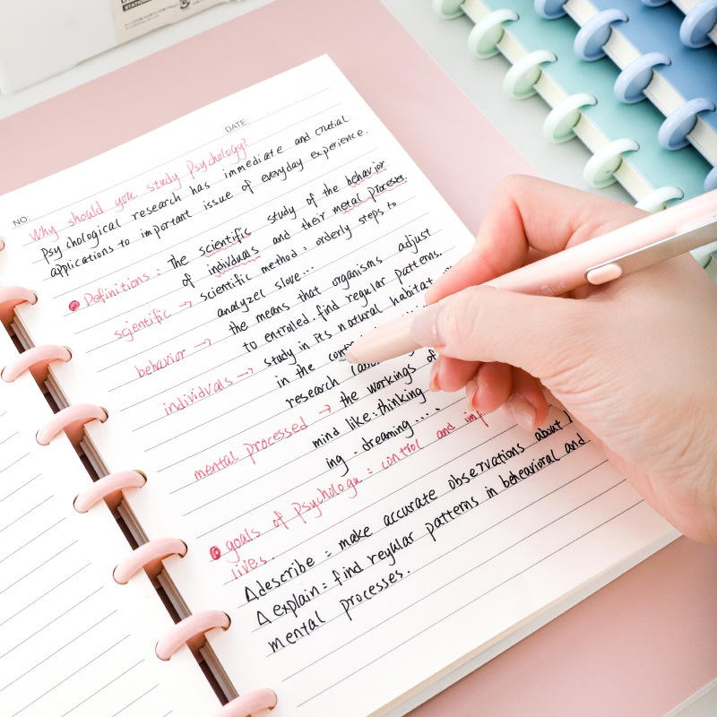 Mushroom Binding Notebooks
