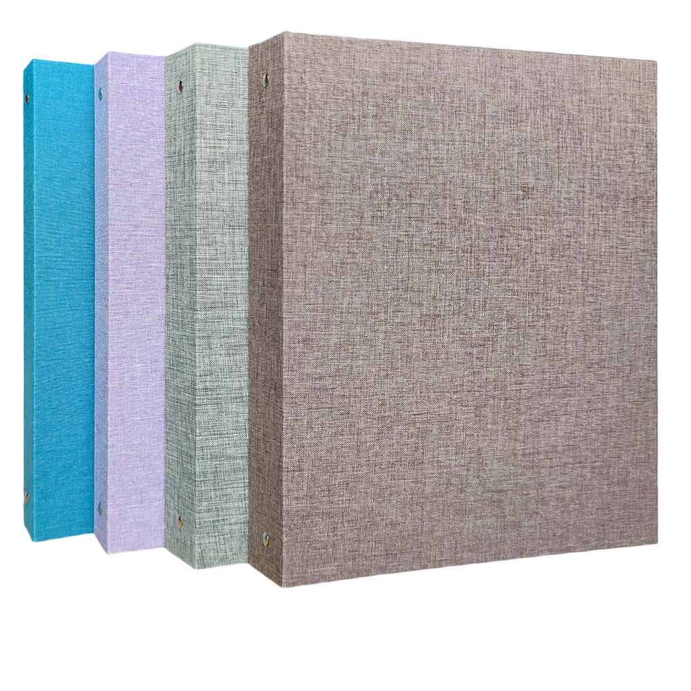 Linen Texture 3-Ring Binder