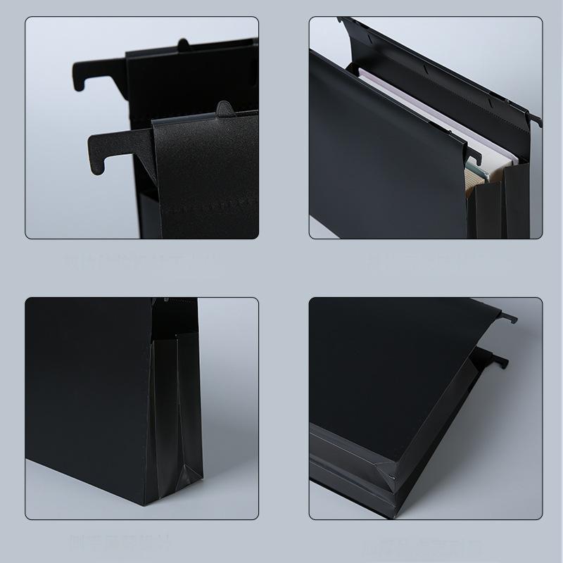 Black Hanging File Folder