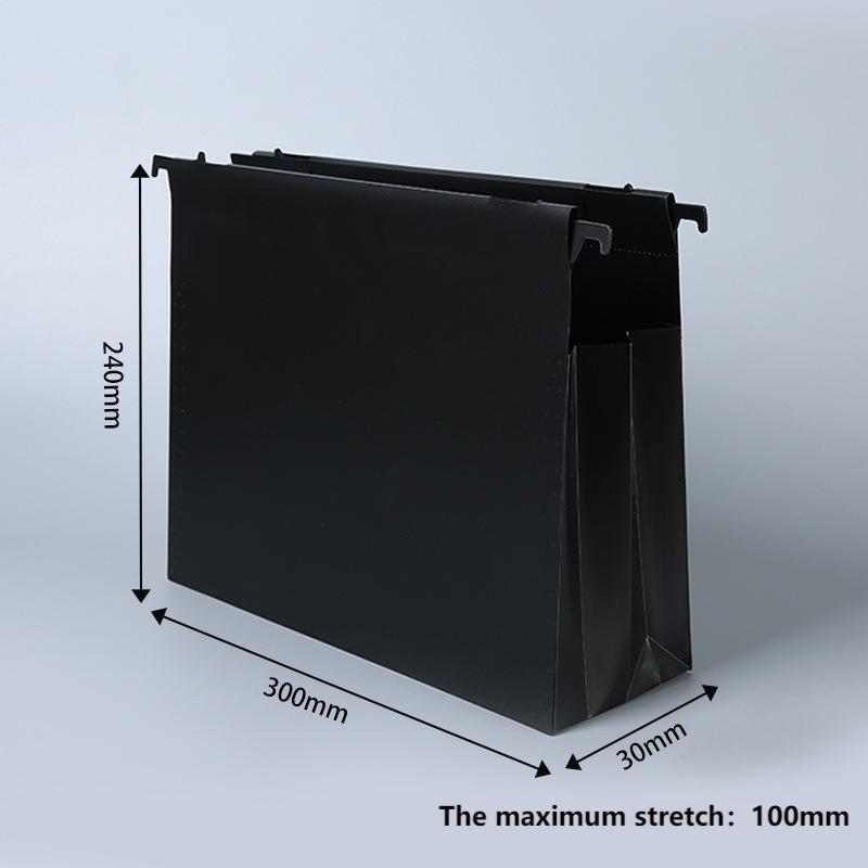 Black Hanging File Folder