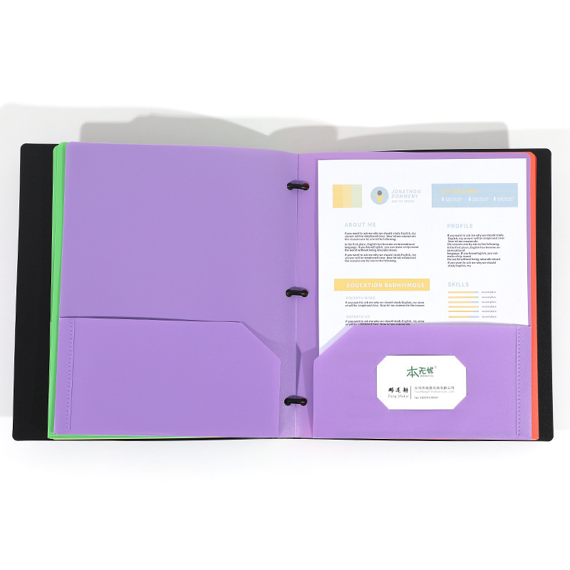 2 Pockets Document Folder