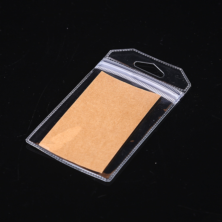 Clear Plastic ID Badge Holder