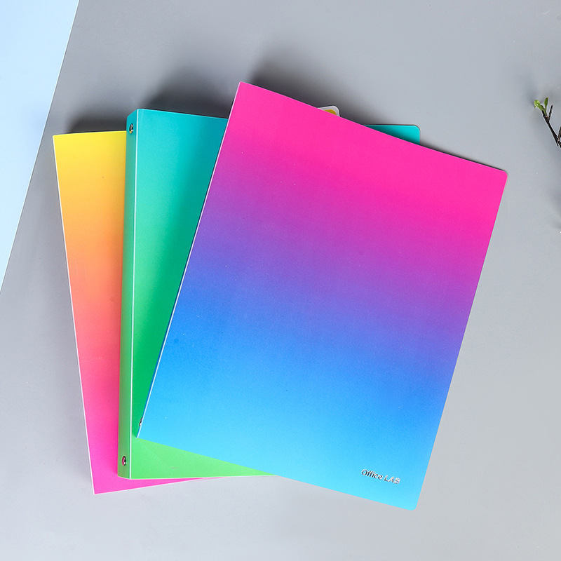 Gradient Color File Folders