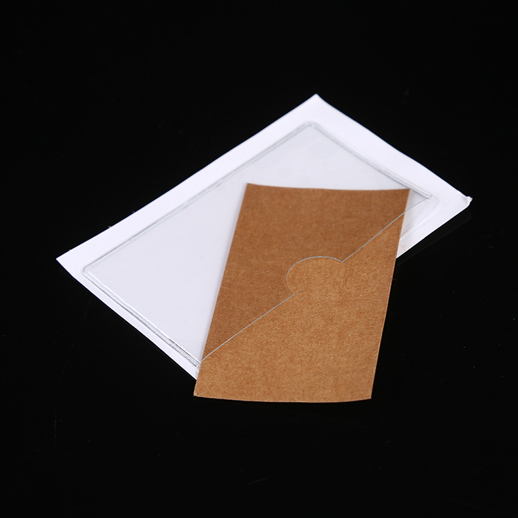 Self-Adhesive Card Holder Sleeves