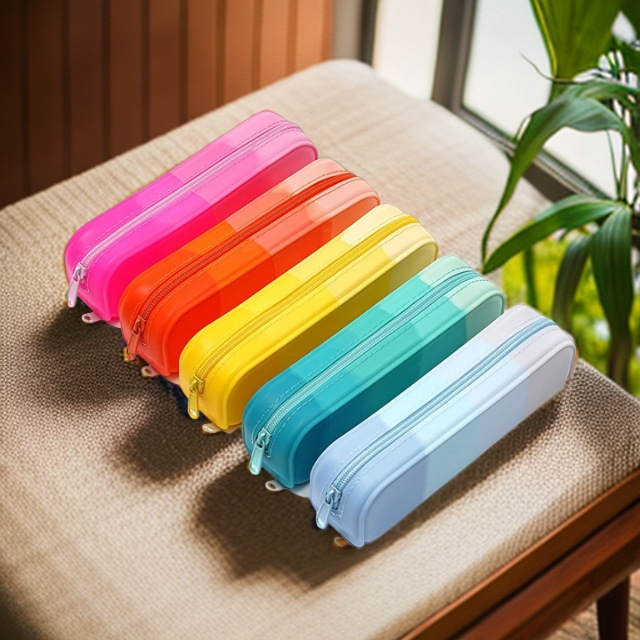 Colorful Gradient Pencil Cases