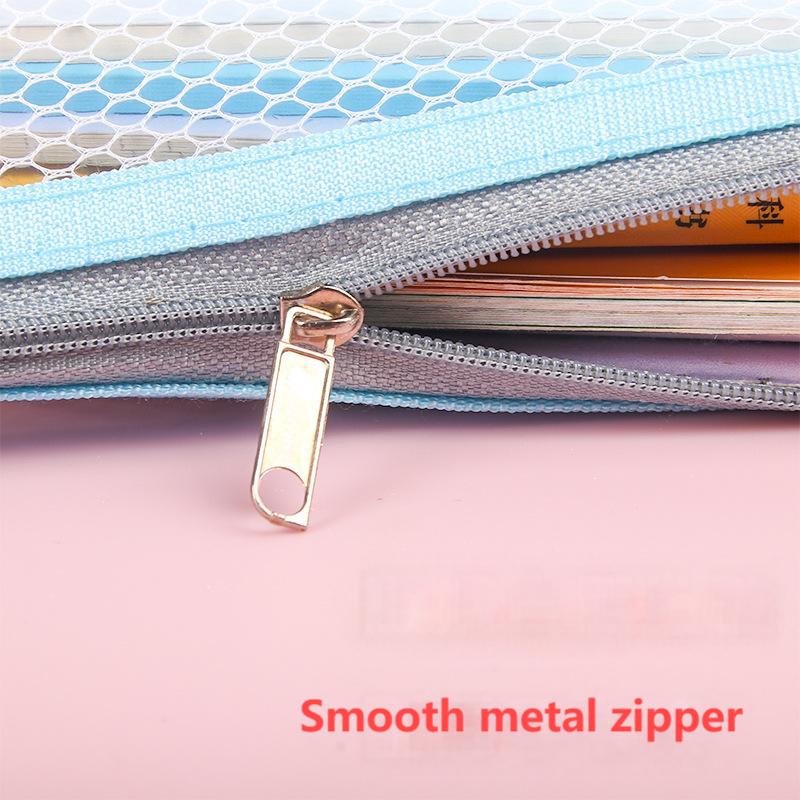 EVA Mesh Zipper Document Bags