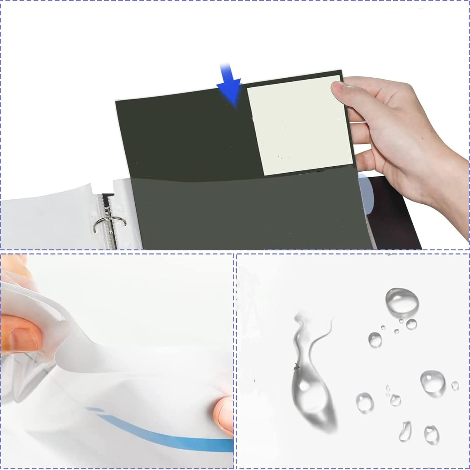 Colorful Index File Dividers (8 Sheets/Set)