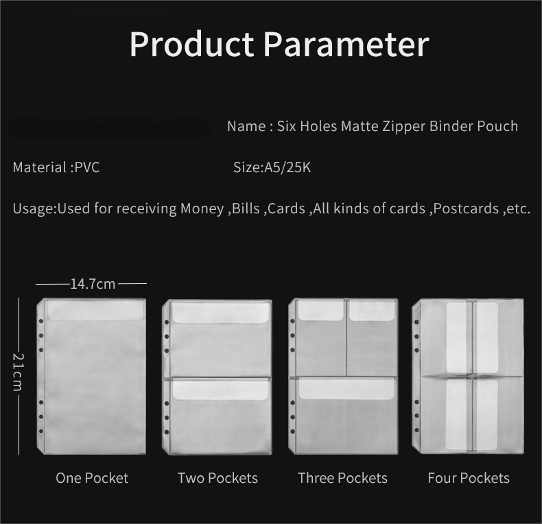 Matte PVC Sheet Protectors