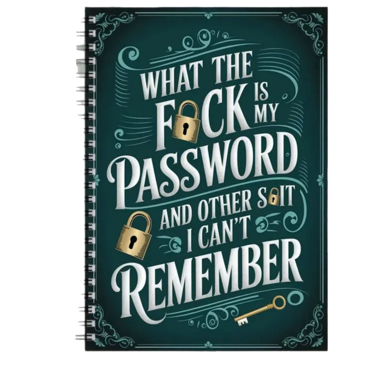 Password Book for Seniors