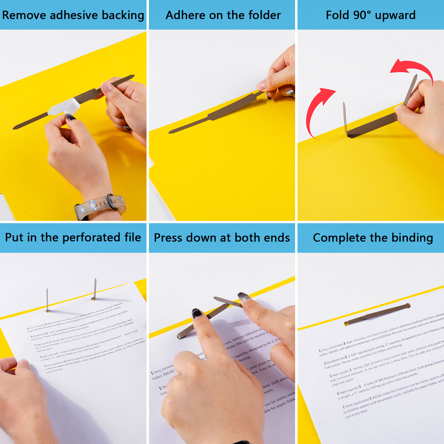 Self-Adhesive Fasteners