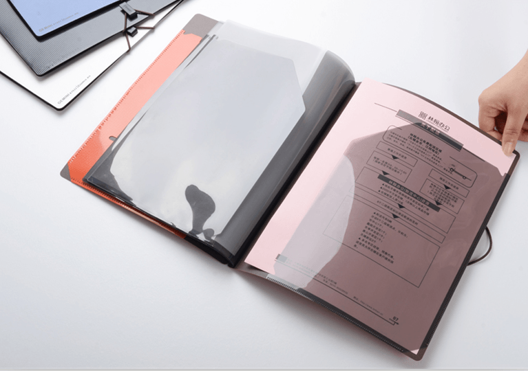 Pocket Index Divider Folder