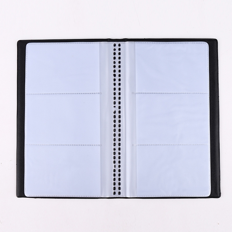 PU Leather Business Card Book