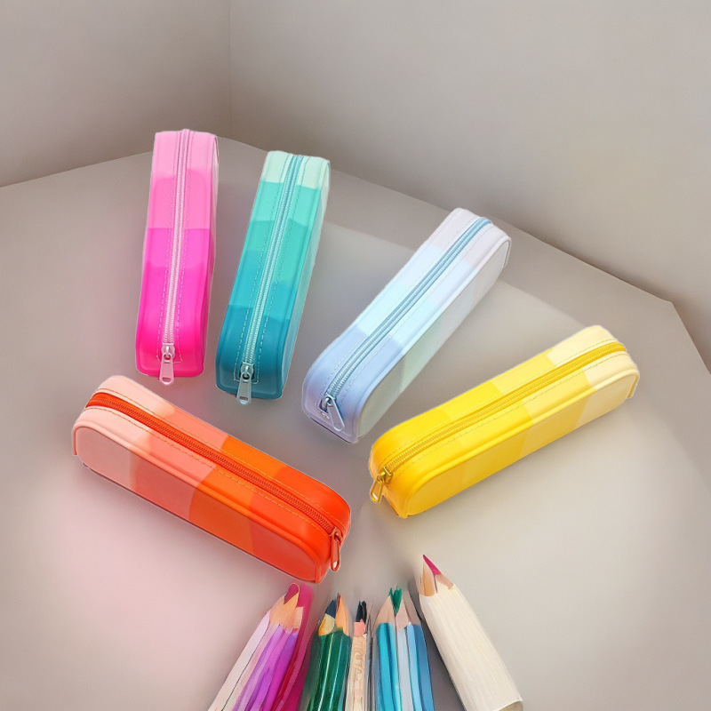 Colorful Gradient Pencil Cases