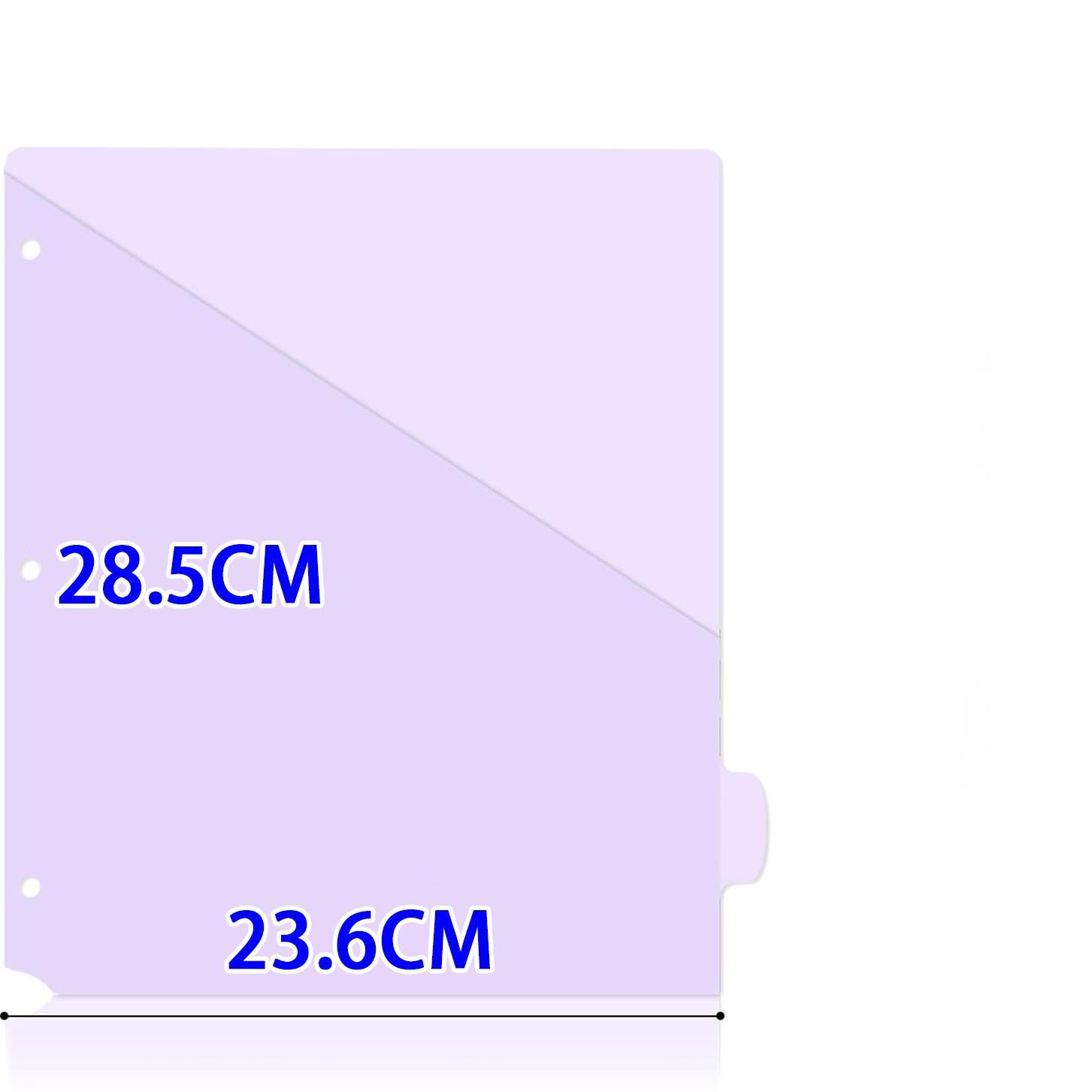 8-Pack Colorful Binder Dividers with Tabs