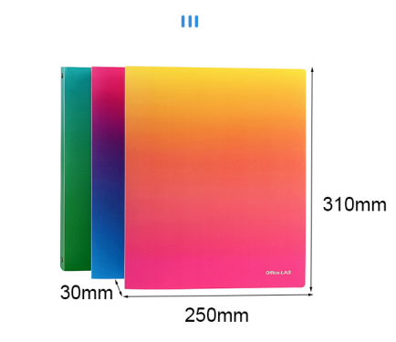 Gradient Color File Folders