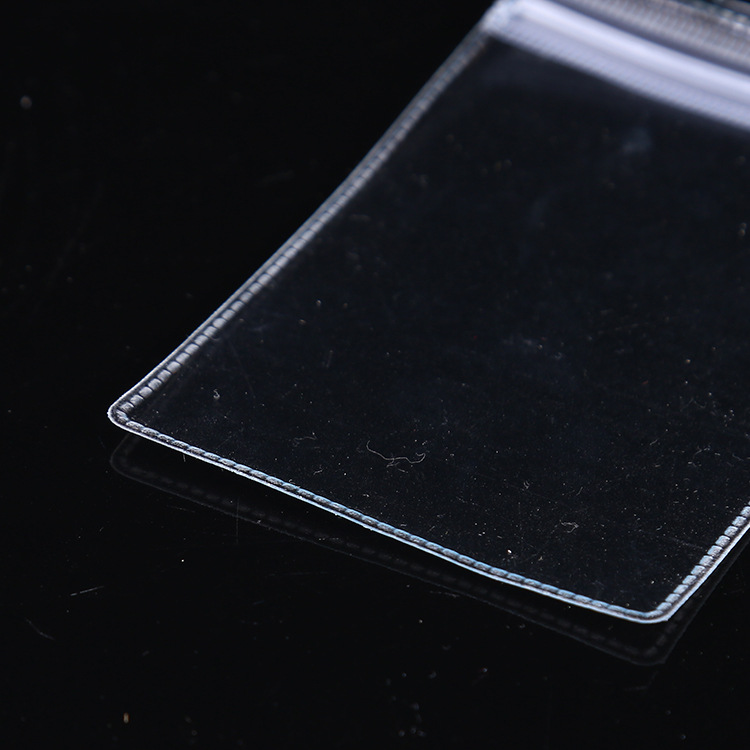 Clear Plastic ID Badge Holder