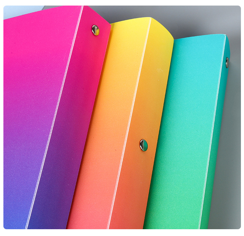 Gradient Color File Folders
