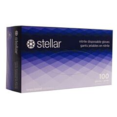 Stellar Plus 5 Mil Blue Nitrile Disposable Gloves