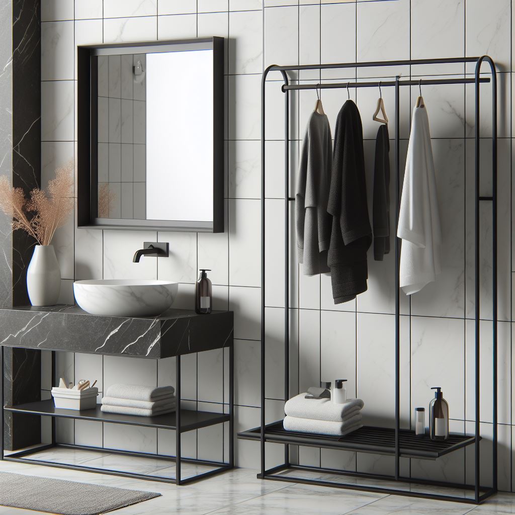 Modern Bathroom Vanity Set