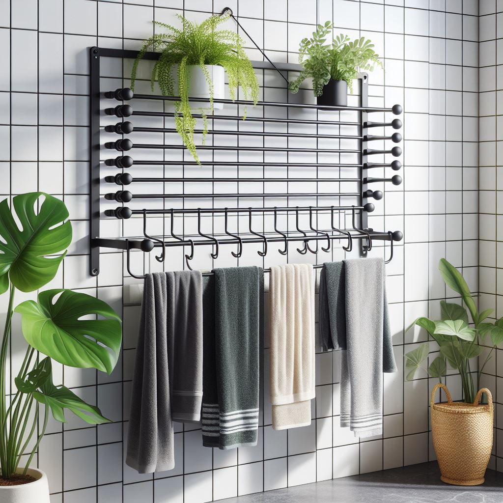 Wall-mounted Towel Rack