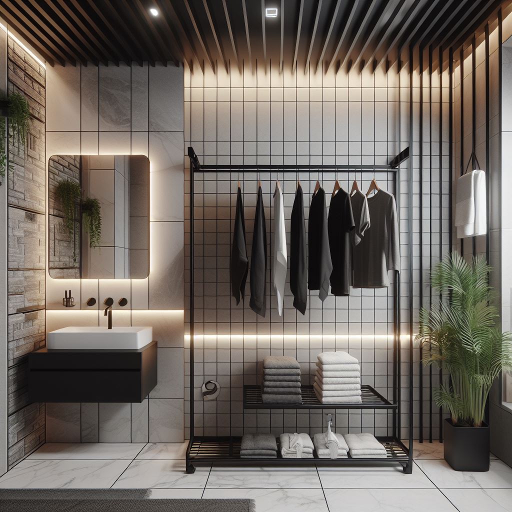 Modern Clothing Rack