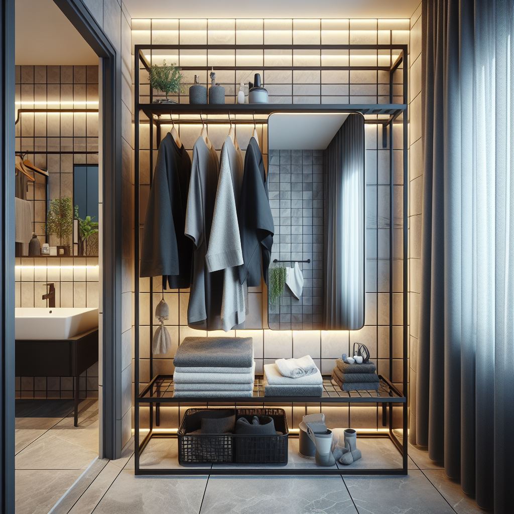 Modern Walk-In Closet Organizer