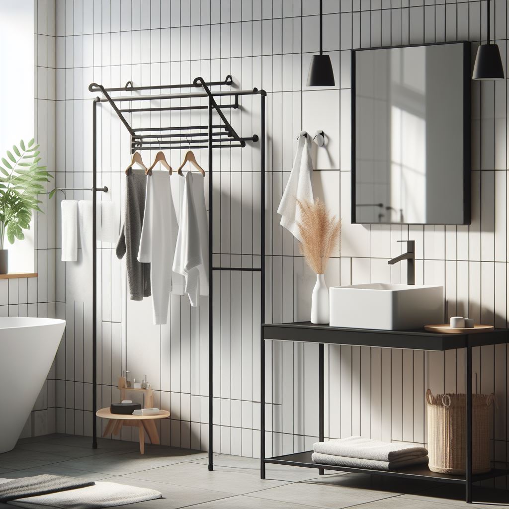 Modern Bathroom Storage Rack