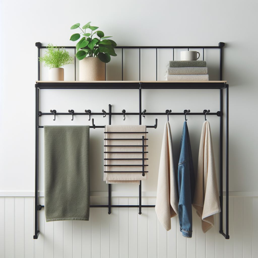 Wall-Mounted Storage Rack