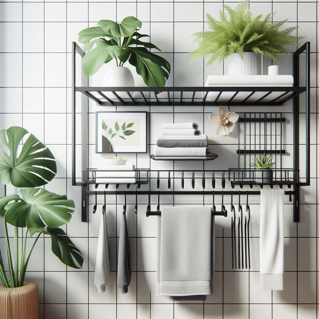 Wall-Mounted Storage Rack