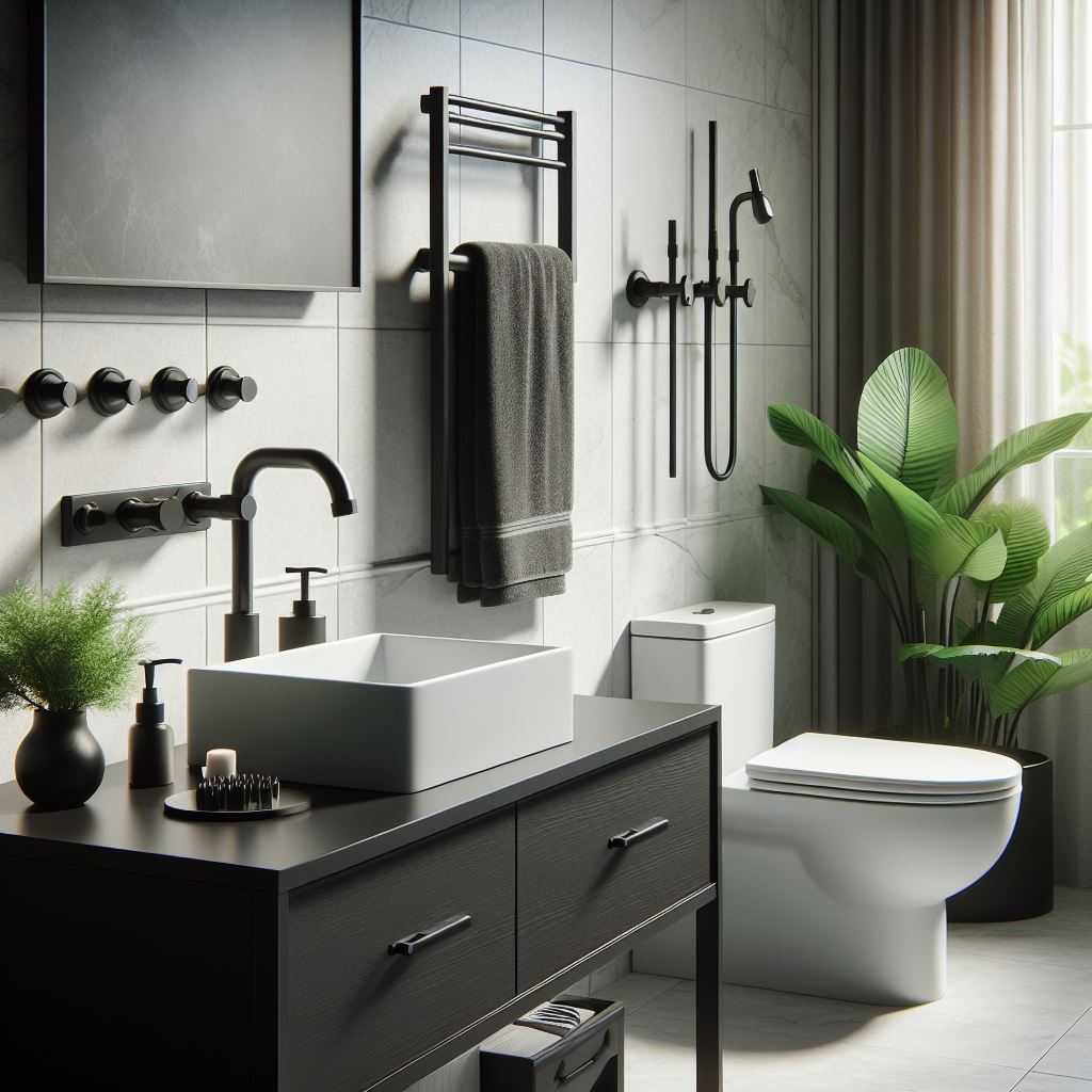 Modern Bathroom Vanity Set