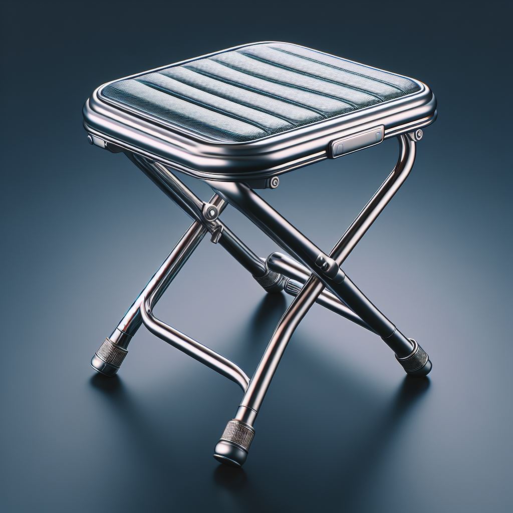 Folding Stainless Steel Stool