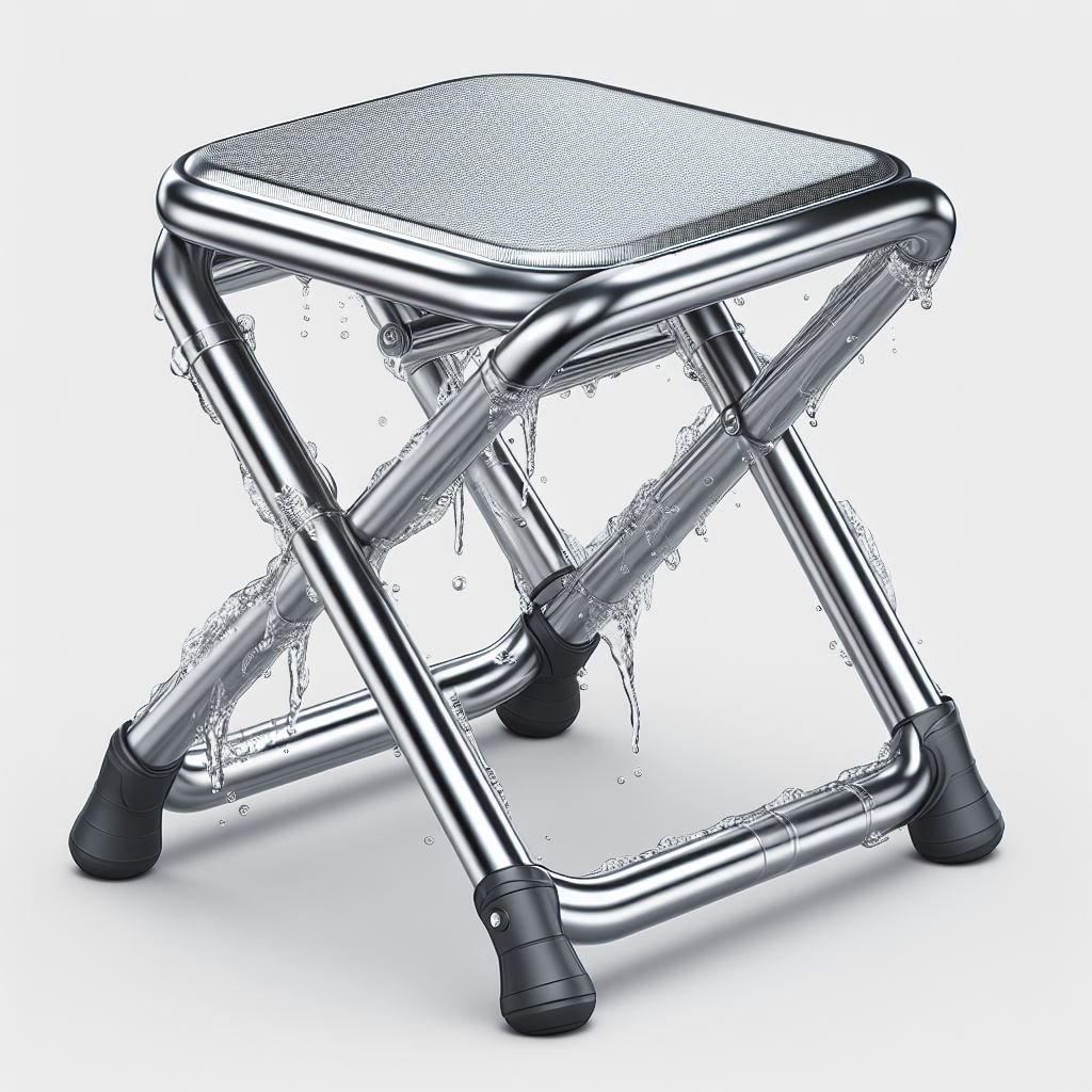Foldable Stainless Steel Stool