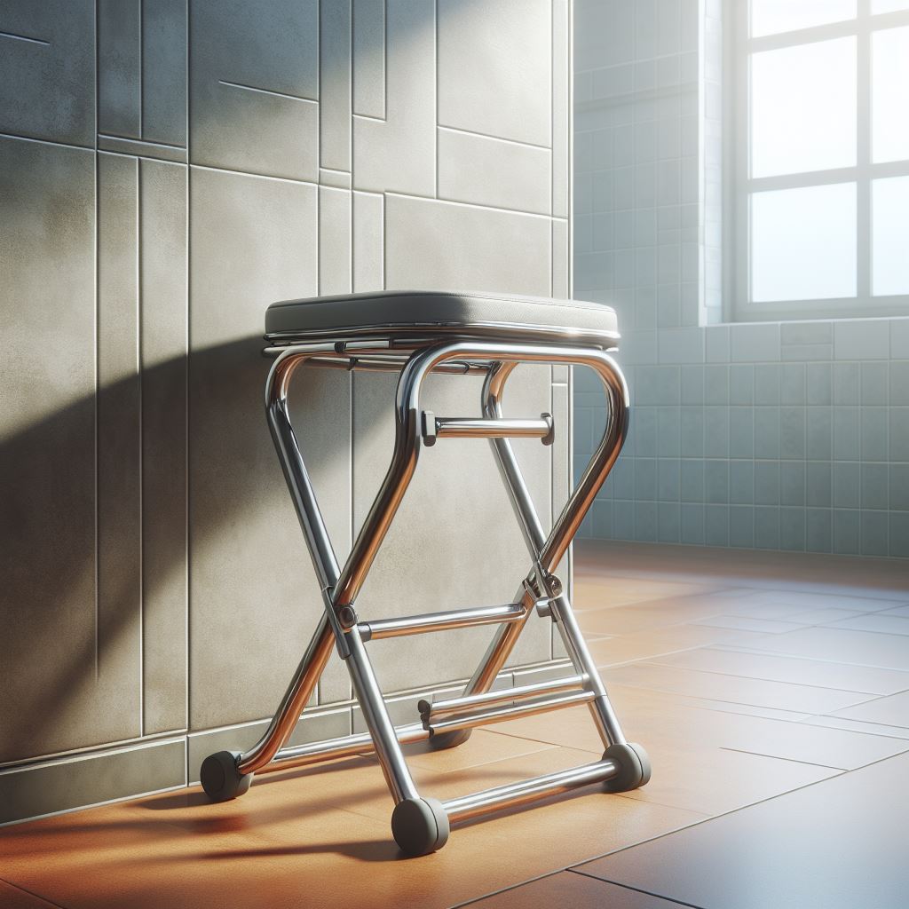 Stainless Steel Folding Stool