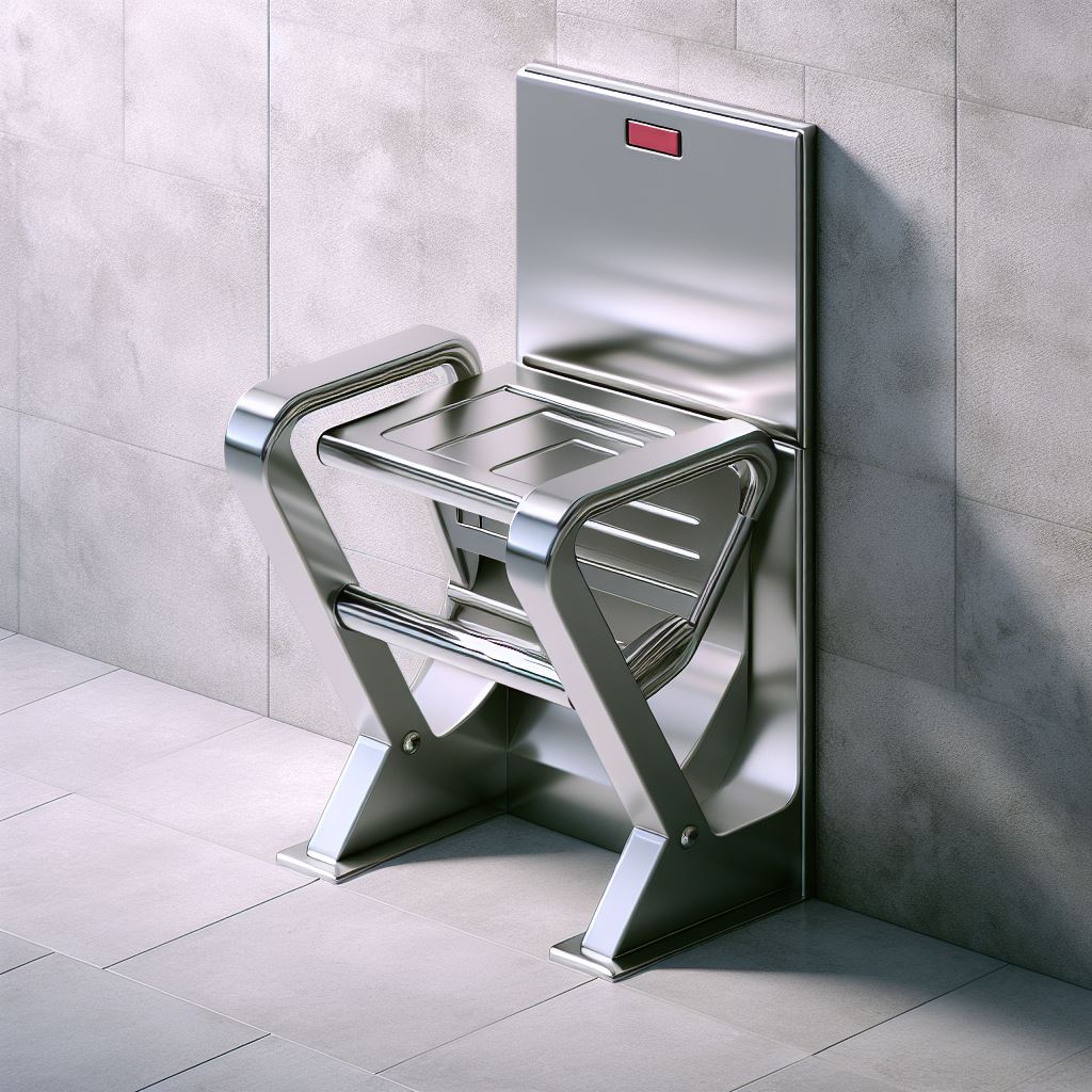 Folding Wall-Mounted Chair