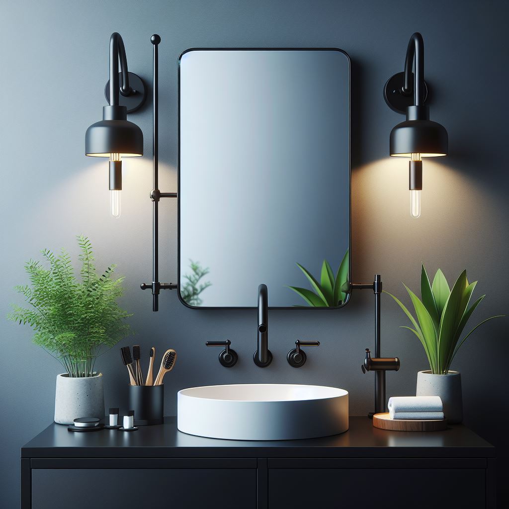 Modern Bathroom Vanity Set