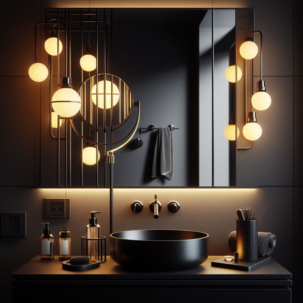 Modern Bathroom Vanity Set
