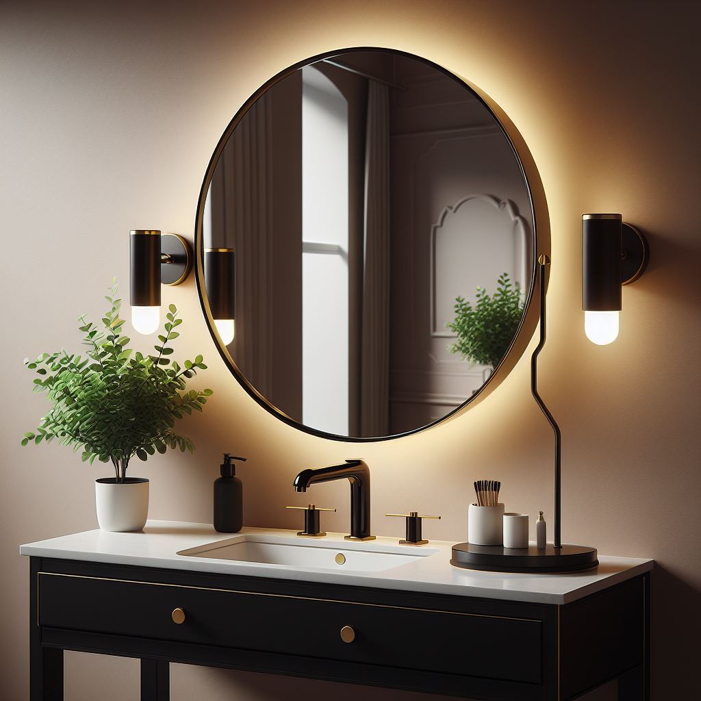Round LED Mirror